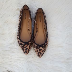 Leopard Print Flats